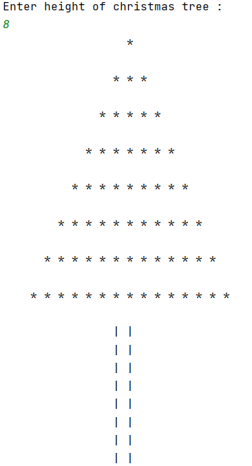 Christmas Tree Pattern